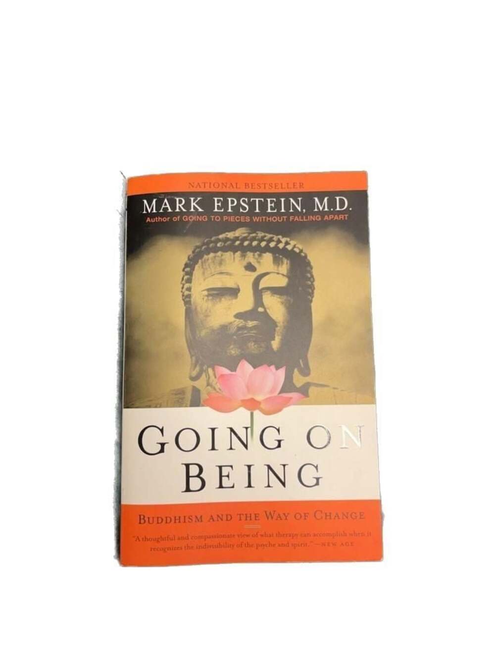 Going on Being: Buddhism and the Way of Change by Mark Epstein, M.D. Paperback